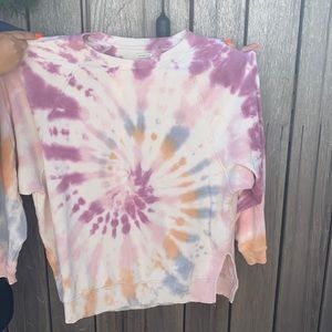 tie-dye crew neck from american eagle